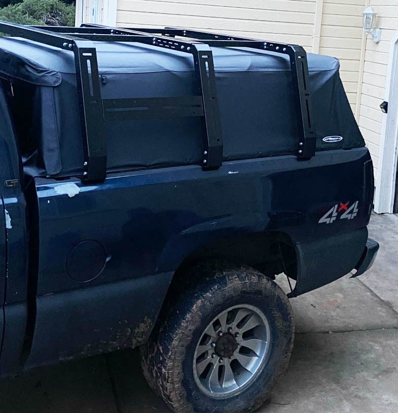 Chevy 2001 2018 2500 Canvas Cage Bed Rack