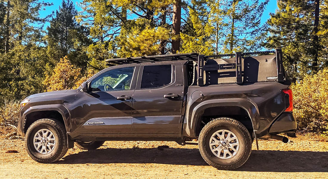 2024 Toyota Taco Canvas Cage Bed Rack