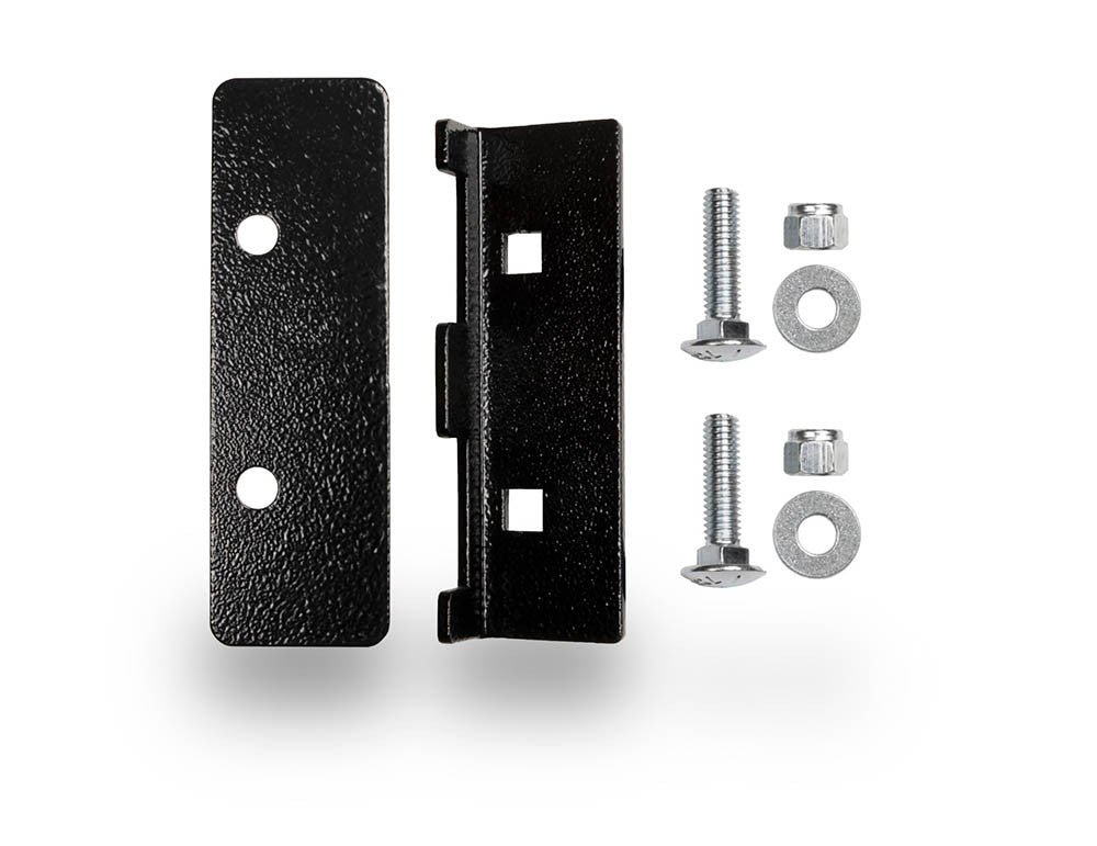 Bed rack mounting plate kit