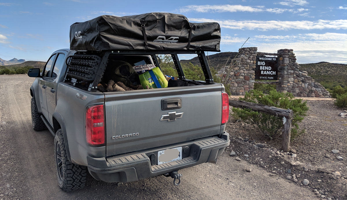 Chevy Colorado/GMC Canyon Base Station Bed Rack – 16-Inch