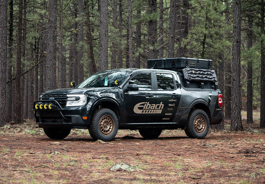 Ford Maverick Canvas Cage Bed Rack