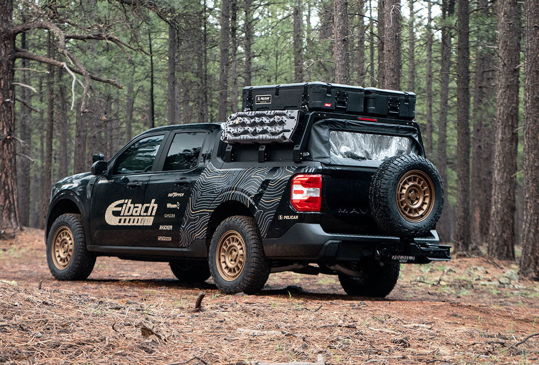 Ford Maverick Canvas Cage Bed Rack