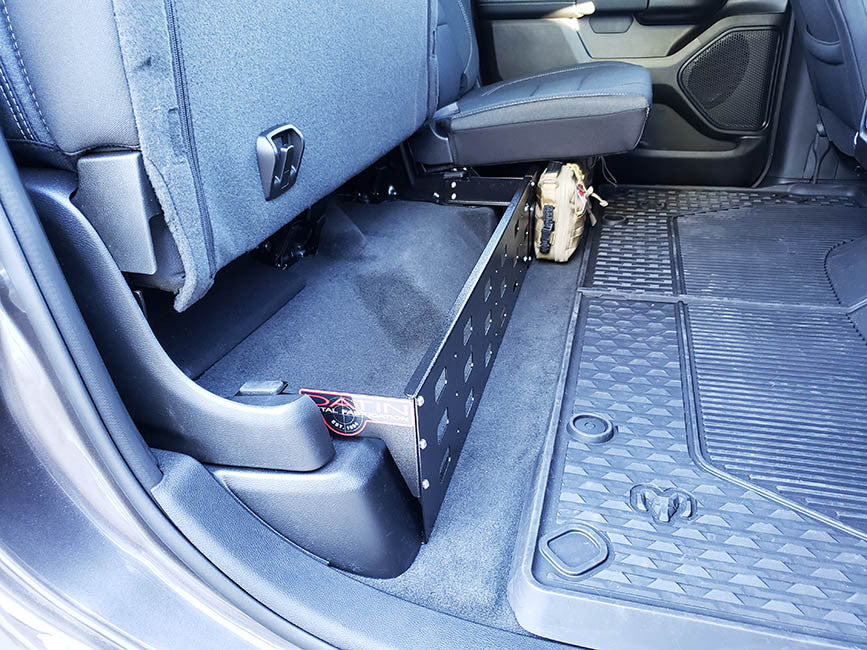 Dodge Ram under seat  Molle storage