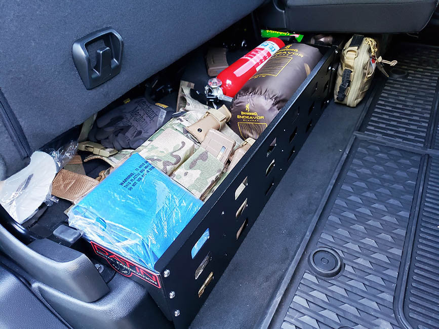Dodge Ram under seat  Molle storage