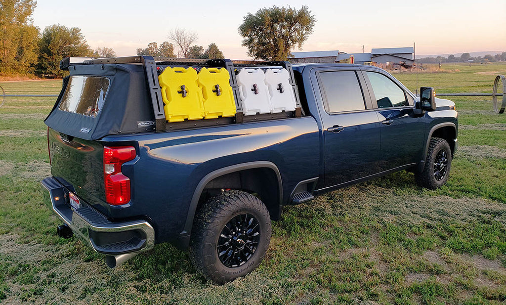 GMC Sierra HD 2500 Softopper compatible bed rack