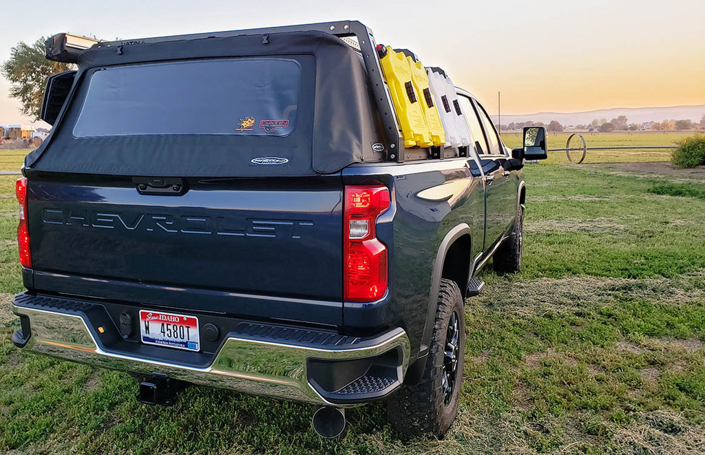 GMC Sierra HD 2500 Softopper compatible bed rack