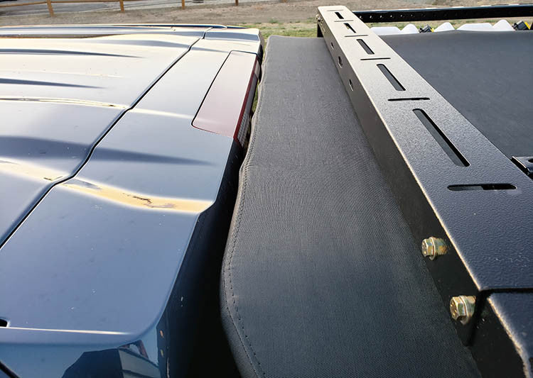 GMC Sierra HD 2500 Softopper compatible bed rack