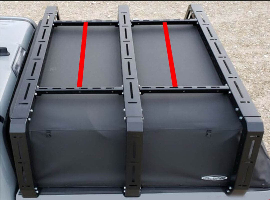 IKamper Roofnest style tent Bars