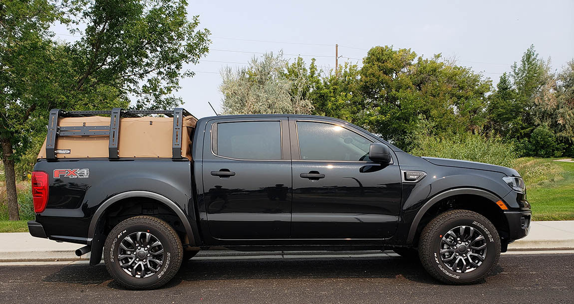 Ford Ranger Canvas Cage Bed Rack for Softopper