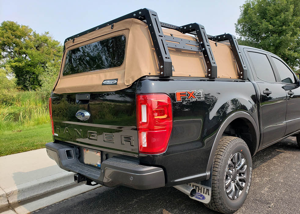 Ford Ranger Canvas Cage Bed Rack for Softopper