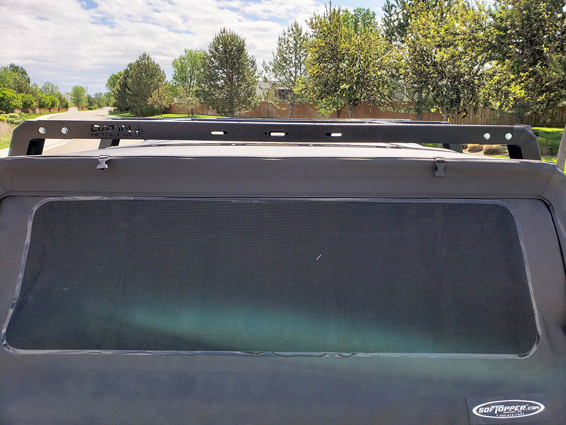 Chevy Silverado Canvas cage bed rack